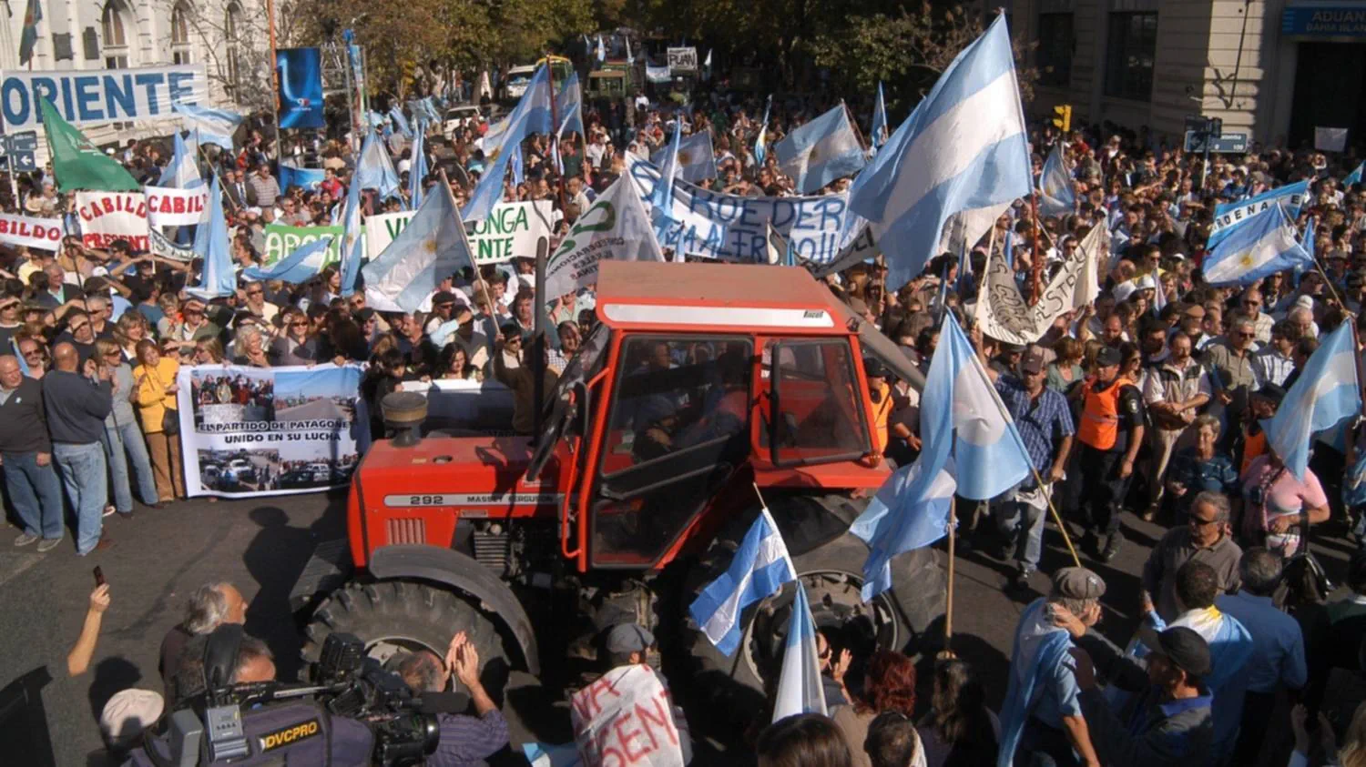 Tractorazo que se pueden venir por gobierno de milei