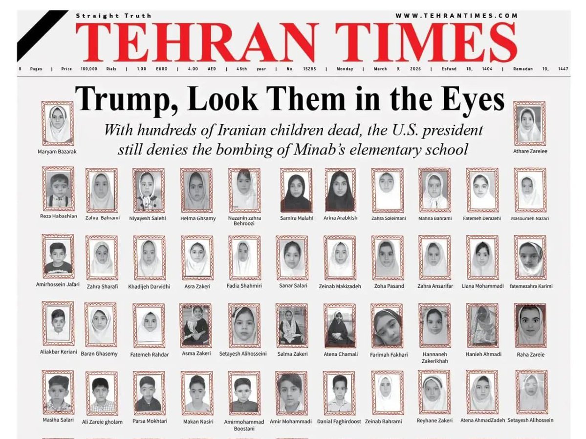 Según varias investigaciones EEUU fue el autor del bombardeo a la escuela de Teherán